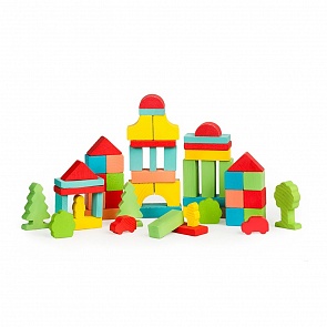 Деревянный конструктор - Краски дня. Утро, 55 деталей (Томик, 6674-12 ТОМИКsim)